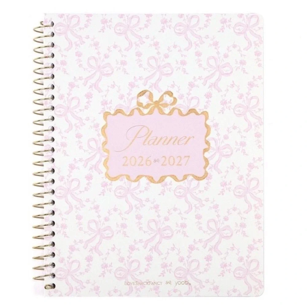 Love Shack Fancy Planner 2026 2027 Weekly Monthly Academic Organizer NEW SCHOOL